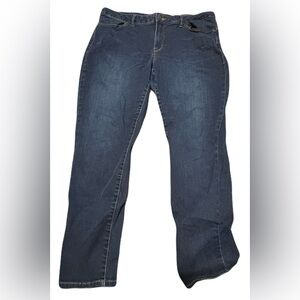 (Ana) Blue Denim Plus Size Jeans: Size 34/18
